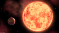 An artist’s impression of a gas-giant exoplanet. Image credit: Sci.News.