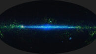 This mosaic is composed of images covering the entire sky, taken by WISE as part of WISE’s 2012 All-Sky Data Release; by observing the entire sky, WISE can search for faint objects, like distant galaxies, or survey groups of cosmic objects. Image credit: NASA / JPL-Caltech / UCLA.