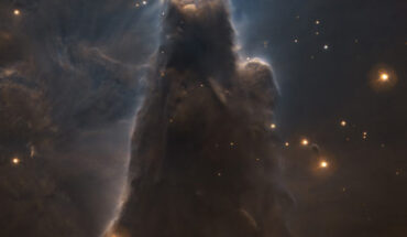 This new view of the Cone Nebula was captured with the FORS2 instrument on ESO’s Very Large Telescope. Image credit: ESO.