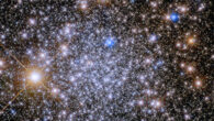This Hubble image shows the 12-billion-year-old globular cluster Pismis 26. Imag credit: NASA / ESA / R. Cohen, Rutgers the State University of New Jersey / Gladys Kober, NASA / Catholic University of America.