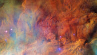 This Hubble image shows several member stars of the young open cluster NGC 6530. Image credit: NASA / ESA / Hubble / ESO / O. De Marco / M.H. Özsaraç.