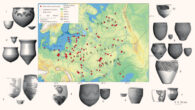 Dolbunova et al. explored the behavioral mechanisms that led to the emergence of pottery among hunter-gatherer communities in Europe during the mid-Holocene; illustrated here are reconstructions from the (1) Eastern Baltic, (2) Western Baltic, (3) Upper Dnieper, (4) Bug-Dniester, (5) Middle Don, (6) Lower Don, (7) Northern Caspian, (8) Lower Volga, (9) Middle Volga and (10) Upper Volga regions. Image credit: Dolbunova et al., doi: 10.1038/s41562-022-01491-8.
