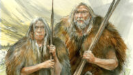 Bear skins have high insulating properties and might have played a role in the adaptations of Middle Pleistocene hominins, such as Homo heidelbergensis depicted here, to the cold and harsh winter conditions of Northwestern Europe. Image credit: Benoît Clarys.