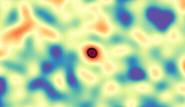 The radio image of SDSS J0826+5630. Image credit: Chakraborty & Roy, doi: 10.1093/mnras/stac3696.