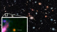 This image shows the distant galaxy GHZ2/GLASS-z12. Image credit: NASA / ESA / CSA / T. Treu, UCLA / NAOJ / T. Bakx, Nagoya University.