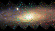 Dey et al. uncovered striking new evidence for a mass migration of stars into the Andromeda galaxy. Image credit: KPNO / NOIRLab / AURA / NSF / Local Group Survey Team / T.A. Rector, University of Alaska Anchorage / D. de Martin / M. Zamani.