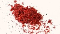 A compound derived from beta-carotene was one of the building blocks in a fully degradable, biobased polymer. Image credit: Helen Tran.