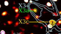 Multiwavelength detection of the X3 system with NIRC2 instrument at the W.M. Keck Observatory in 2019. Image credit: Peißker et al., doi: 10.3847/1538-4357/aca977.