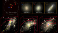 Illustration of the quasar triplet system and its environment. Image credit: Ni et al., doi: 10.3847/2041-8213/aca160.