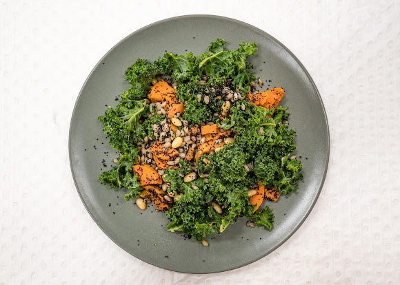 The space salad. Image credit: University of Adelaide.