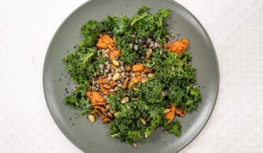 The space salad. Image credit: University of Adelaide.