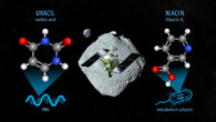 Oba et al. report the detection of uracil, one of the four nucleobases in ribonucleic acid, in aqueous extracts from Ryugu samples. Image credit: NASA’s Goddard Space Flight Center / JAXA / Dan Gallagher.