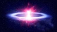 An artist’s impression of the AT2018cow stellar explosion. Image credit: Phil Drury, University of Sheffield.