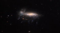 This Hubble image shows JO204, a spiral galaxy some 600 million light-years away in the constellation of Sextans. Image credit: NASA / ESA / Hubble / M. Gullieuszik / GASP Team.