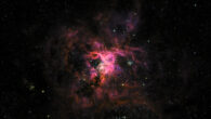 This image of the Tarantula Nebula was taken by the Super Pressure Balloon Imaging Telescope (SuperBIT). Image credit: NASA / SuperBIT.