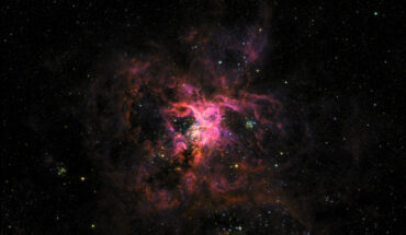 This image of the Tarantula Nebula was taken by the Super Pressure Balloon Imaging Telescope (SuperBIT). Image credit: NASA / SuperBIT.