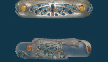 Two silver bracelets of queen Hetepheres. Image credit: Sowada et al., doi: 10.1016/j.jasrep.2023.103978.
