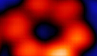 An image of a ring shaped supramolecule where only one iron atom is present in the entire ring. Image credit: Ajayi et al., doi: 10.1038/s41586-023-06011-w.