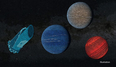 Incha et al. found three new exoplanets in the K2 campaign 19 dataset. Image credit: NASA / JPL-Caltech / K. Walbolt.