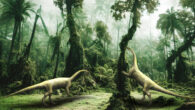 Life restoration of Macrocollum itaquii. Image credit: Nobu Tamura, http://spinops.blogspot.com / Alan Frijns / Sci.News.