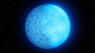 An artist’s impression of the two-faced white dwarf ZTF J203349.8+322901.1. Image credit: K. Miller, Caltech / IPAC.