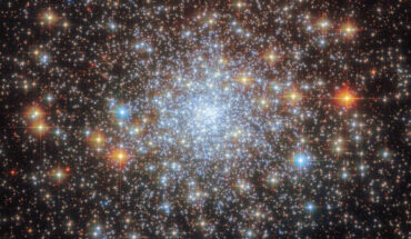 This Hubble image shows NGC 6652, a globular cluster located around 30,000 light-years away in the constellation of Sagittarius. Image credit: NASA / ESA / Hubble / A. Sarajedini / G. Piotto.