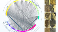 Plant-herbivore interactions from the Cenozoic fossil record: (A) meta-network of plant-herbivore interactions, based on 10,714 damaged leaves from 21 fossil floras; colored bars represent the total interaction frequencies of host plants and herbivores; the ten most abundant plant orders are labeled; gray lines represent pair-wise interactions, with more frequent interactions being thicker and less transparent; (B) examples of damage types: (a and b) mines mainly produced by moths; (c and d) galls mainly produced by gall midges; (e-h) external foliage feeding including hole feeding, margin feeding, surface feeding, and skeletonization; (i) endophytic oviposition; (j) in situ preservation of armored scale insects. Scale bars - 10 mm. Image credit: Albrecht et al., doi: 10.1073/pnas.2300514120.