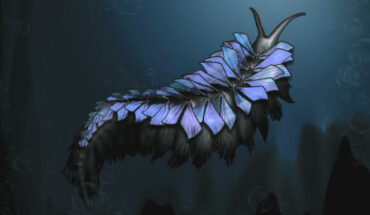 Reconstruction of Shaihuludia shurikeni from the Spence Shale of Utah. Image credit: Rhiannon LaVine.