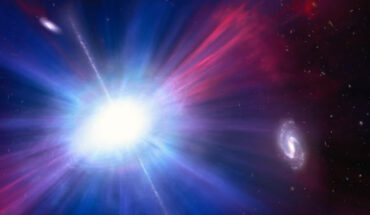 An artist’s impression of the LFBOT event AT2023fhn. Image credit: NOIRLab / NSF / AURA / M. Garlick / M. Zamani.