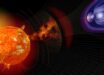 An artist’s illustration of a solar storm. Image credit: NASA.