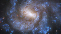 This Hubble image shows NGC 685, a barred spiral galaxy some 58 million light-years away in the constellation of Eridanus. Image credit: NASA / ESA / Hubble / J. Lee, Space Telescope Science Institute / Gladys Kober, NASA & Catholic University of America.