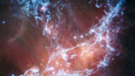 This Webb image of NGC 346 traces emission from cool gas and dust. Image credit: NASA / ESA / CSA / STScI / N. Habel, JPL / P. Kavanagh, Maynooth University.