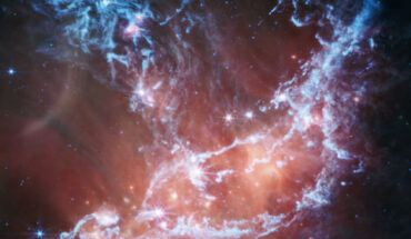 This Webb image of NGC 346 traces emission from cool gas and dust. Image credit: NASA / ESA / CSA / STScI / N. Habel, JPL / P. Kavanagh, Maynooth University.