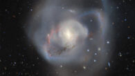This image from the Gemini South telescope shows NGC 7727, a spiral galaxy located approximately 69 million light-years away in the constellation of Aquarius. Image credit: International Gemini Observatory / NOIRLab / NSF / AURA / T.A. Rector, University of Alaska Anchorage & NSF’s NOIRLab / J. Miller, International Gemini Observatory & NSF’s NOIRLab / M. Rodriguez, International Gemini Observatory & NSF’s NOIRLab / M. Zamani, NSF’s NOIRLab.