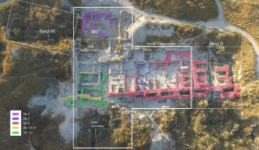 Aerial view of Tell Jezer, Israel. Image credit: Webster et al., doi: 10.1371/journal.pone.0293119.