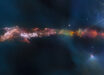 This Webb image shows a Herbig-Haro object called HH 797. Image credit: NASA / ESA / CSA / Webb / T. Ray, Dublin Institute for Advanced Studies.