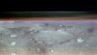 This image of the Martian horizon was captured by the THEMIS camera on NASA’s Mars Odyssey orbiter. Image credit: NASA / JPL-Caltech / ASU.