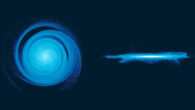 This simulation illustrates a galaxy disk being disturbed, leading to the propagation of a seismic ripple throughout the disk. Image credit: Bland-Hawthorn & Tepper-Garcia, University of Sydney.