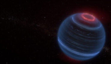 An artist’s impression of the brown dwarf W1935. Image credit: NASA / ESA / CSA / L. Hustak, STScI.