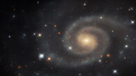 This Hubble image shows UGC 11105, a spiral galaxy some 110 million light years in the constellation of Hercules. Image credit: NASA / ESA / Hubble / R.J. Foley, UC Santa Cruz.