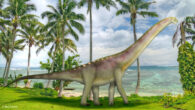 Life reconstruction of Bustingorrytitan shiva. Image credit: UnexpectedDinoLesson / Holger Detje / Sci.News.