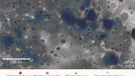A topographic map of the Eridania region of Mars; volcanic structures described by Michalski et al. are classified by morphology and morphometrics. Image credit: Michalski et al., doi: 10.1038/s41550-023-02191-7.