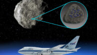 Arredondo et al. looked at four silicate-rich asteroids using the FORCAST instrument on NASA’s SOFIA observatory to isolate the mid-infrared spectral signatures indicative of molecular water on two of them: Iris and Massalia. Image credit: NASA / Carla Thomas / Southwest Research Institute.
