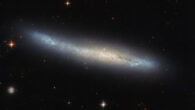 This Hubble image shows NGC 4423, a spiral galaxy some 55 million light-years away in the constellation of Virgo. Image credit: NASA / ESA / Hubble / M. Sun.