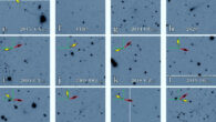 Minor planets with activity discoveries resulting from the Active Asteroids project: (a-f) active asteroids and main-belt comet candidates; (g) an active Centaur; (h-l) active active quasi-Hilda asteroids; (m-t) Jupiter-family comets. Image credit: Chandler et al., 10.3847/1538-3881/ad1de2.