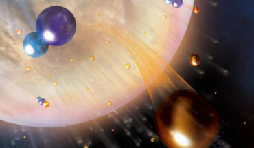 Venus today is dry thanks to water loss to space as atomic hydrogen. Image credit: Aurore Simonnet / Laboratory for Atmospheric and Space Physics / University of Colorado at Boulder.