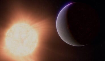 An artist’s impression of 55 Cancri e. Image credit: NASA / ESA / CSA / R. Crawford, STScI.