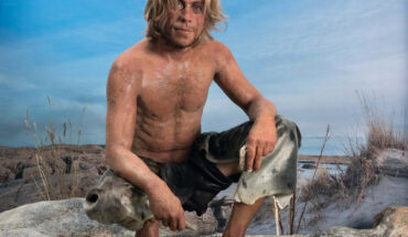 The Hitra man was around 169 cm tall, fair-haired and blue-eyed. Image credit: Thomas Foldberg / Åge Hojem / NTNU University Museum.