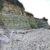 View of the cliff face at Lavernock Point from the east end of the beach, showing the red mudstones of the Williton Member (Mercia Mudstone Formation) transitioning upwards into the interbedded shales of the Westbury Formation. Image credit: Evans et al., doi: 10.1016/j.pgeola.2024.05.001.