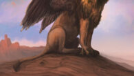 The Protoceratops-griffin geomyth. The idea that fossils of Mongolian horned dinosaurs inspired or influenced the mythology of the griffin, ancient chimaeras of birds and lions according to conventional archaeologists, is one of the most popular and promoted examples of fossil folklore in modern times. This idea, first proposed in the early 1990s, has received little in the way of academic scrutiny, however. Image credit: Witton et al., doi: 10.1177/03080188241255543.